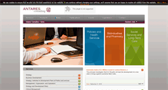 Desktop Screenshot of antares-consulting.com